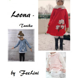 Tunika Loona - Freebook von Feelini